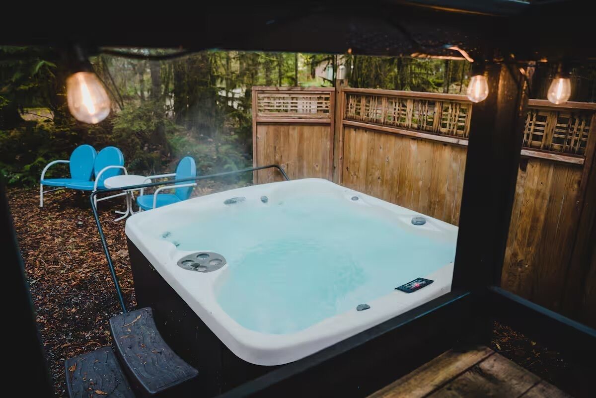 Bain à remous extérieur