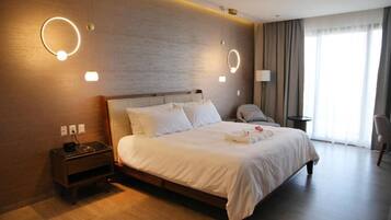 Superior Suite, Balcony, City View | In-room safe, iron/ironing board, free WiFi