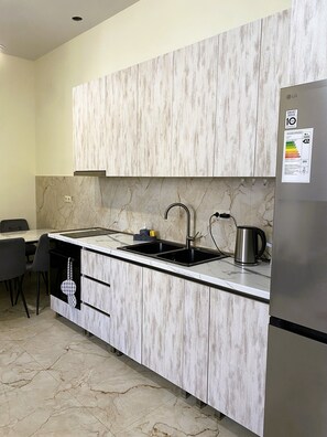 Private kitchen - S-Van Cozy Home: Stylish 2-Bedroom Gem in Heart of Sevan (Sevan)