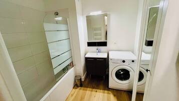 Towels, soap, toilet paper