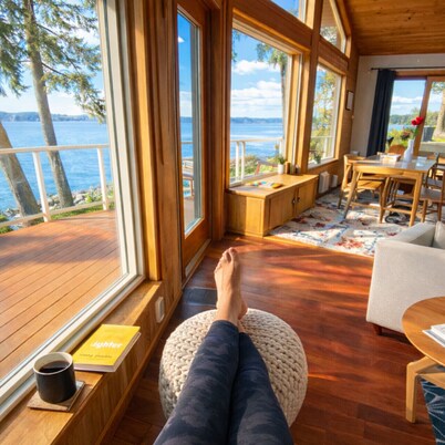 Langley Oasis with Beach Access, Yoga Studio, and Chef Kitchen