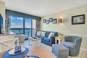 TV - Coastal Chic 1BR Oceanfront Suite (Myrtle Beach)