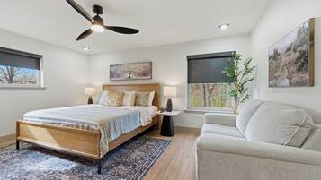 3 chambres, bureau, fer et planche à repasser, Wi-Fi gratuit