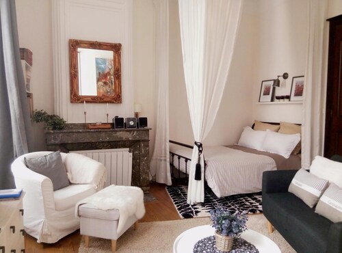 Charming 26m2 studio in the center, 50m from the thermal baths