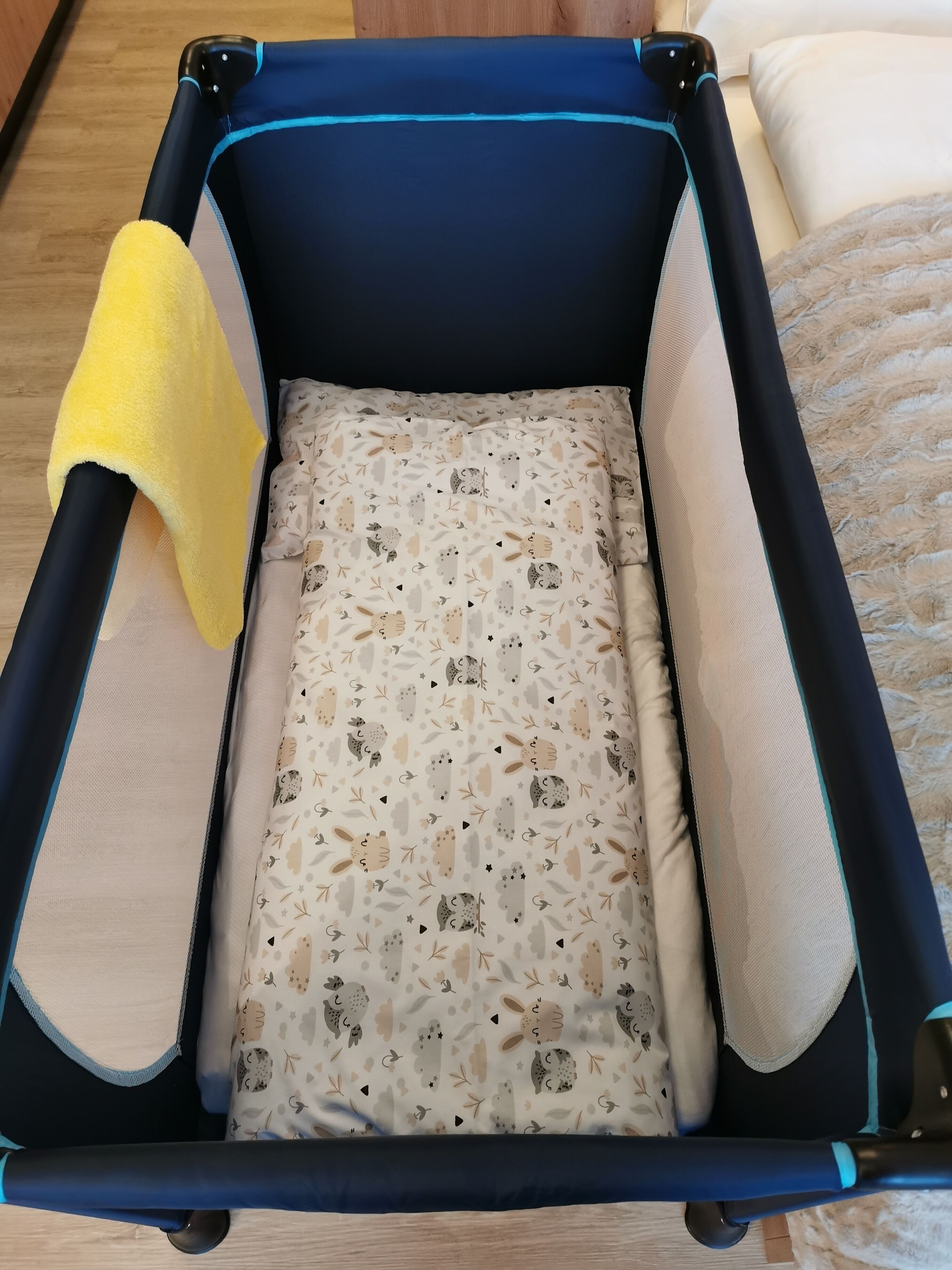 1 Schlafzimmer, Zimmersafe, Bügeleisen/Bügelbrett, Reisekinderbett