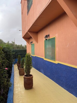 Enceinte de l’hébergement