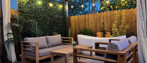 Overnattingsstedets uteområder