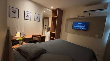 Desk, iron/ironing board, free WiFi, bed sheets