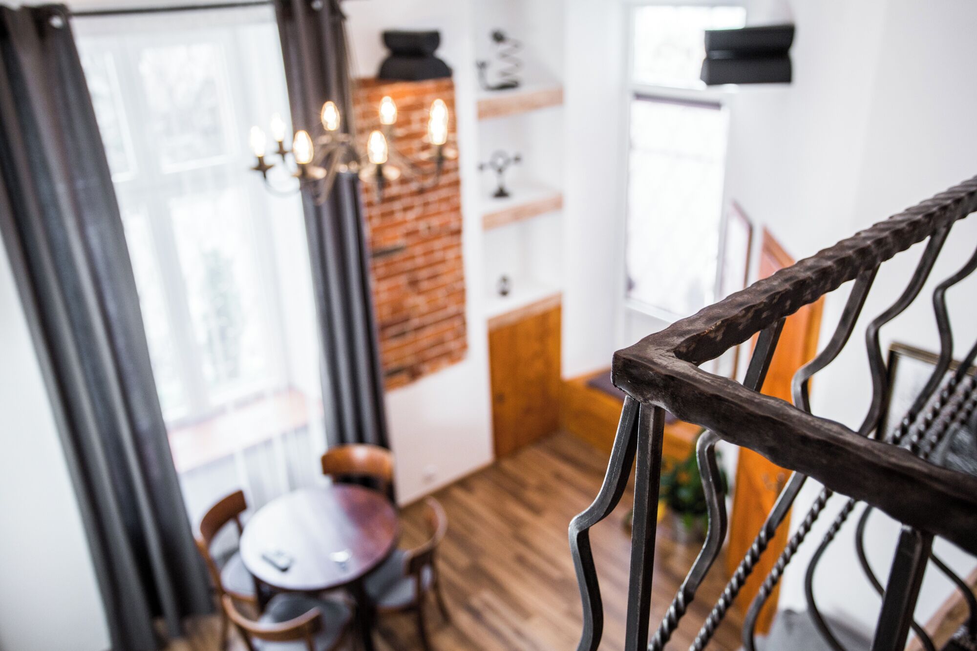 Apartment, Blick auf den Innenhof | Innenbereich