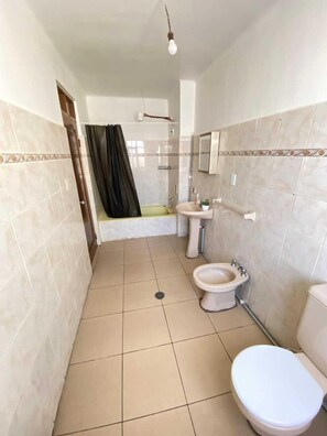 Shared Dormitory, City View | Bathroom | Shower, toilet paper - Santa Teresa Alley Hostel (Sucre)