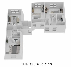 Floor plan - NEW $600K+ Oceanfront Renovation | LuxPonteVedra | Sleeps 16+ (Ponte Vedra Beach)
