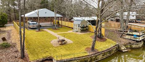 Overnatningsstedets område