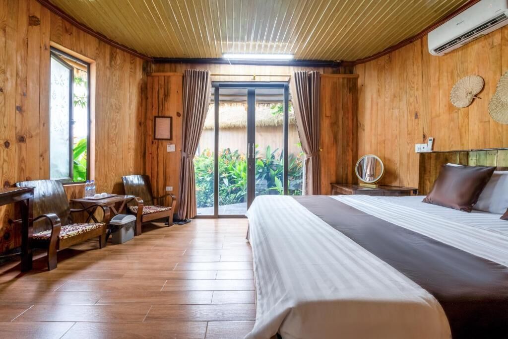 Skrivbord, mörkläggningsgardiner, gratis wi-fi och rullstolsanpassning