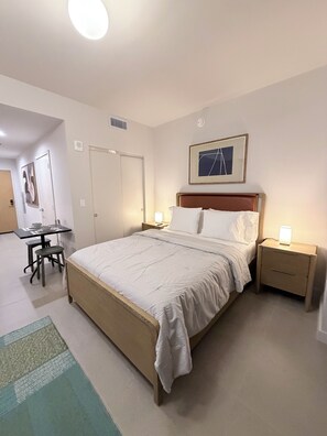 1 bedroom, WiFi, bed sheets, wheelchair access
