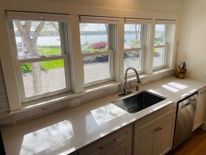 Private kitchen - Charming Cape Cod Home w/Gorgeous Water Views (Falmouth)