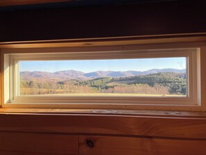 Interior - Tiny Cabin in NC with Big Views of the Blue Ridge Mountains from every window (Sparta)