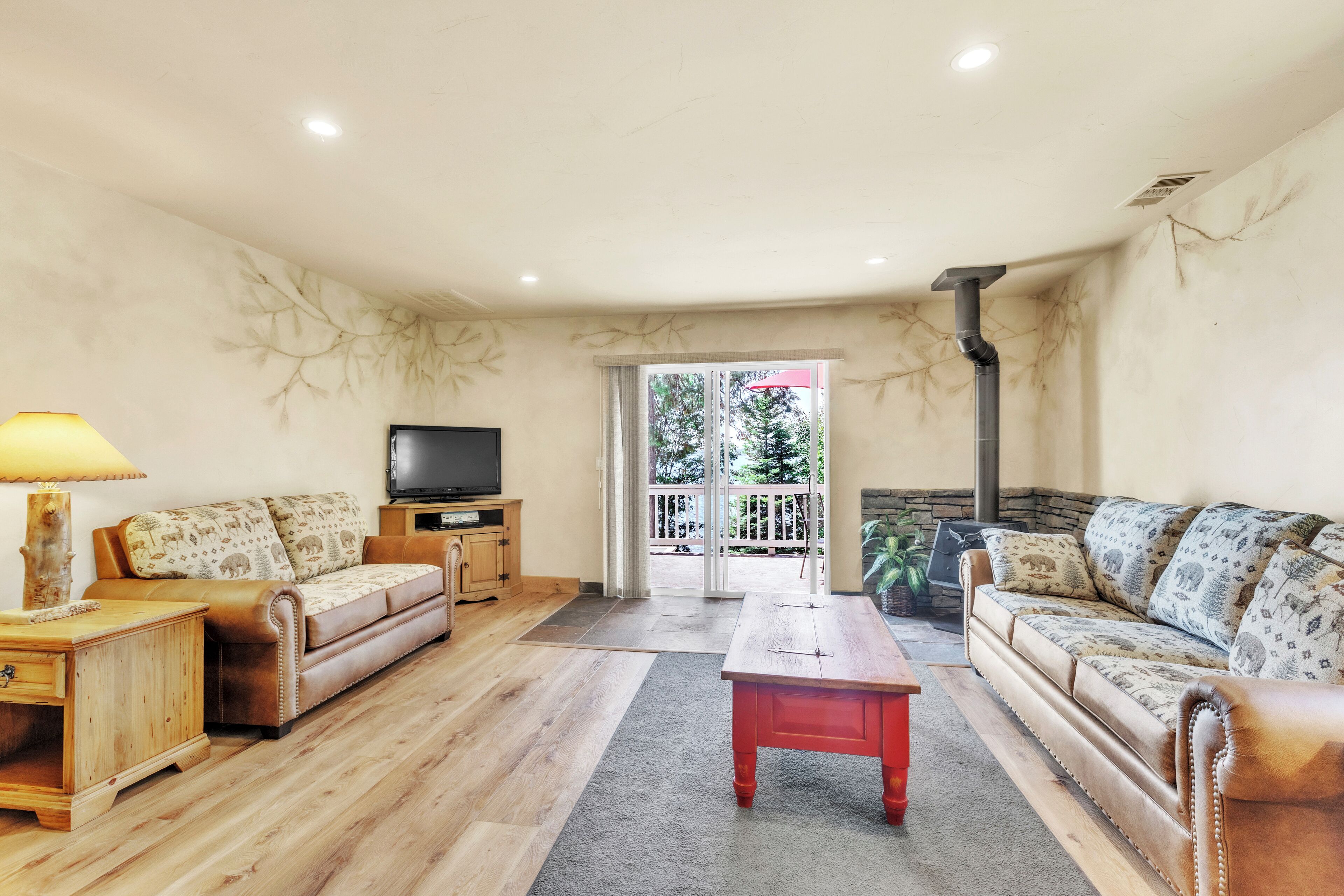 Älytelevisio, takka, DVD-soitin