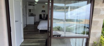 Studio with Hokianga Harbour & Sand Dunes view