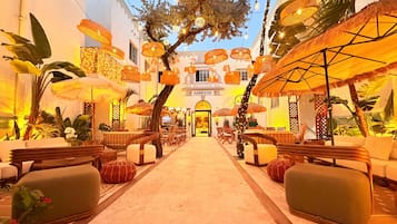 Overnattingsstedets uteområder