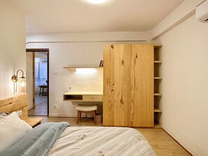 1 chambre, bureau, lit parapluie, Wi-Fi gratuit