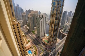 Luxury Apartment, Balcony, Marina View | Aerial view - WaHa WoW (Dubai)