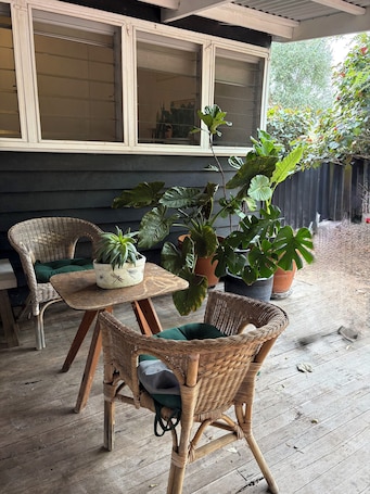 Terrace/patio. Bespoke weekend cottage
