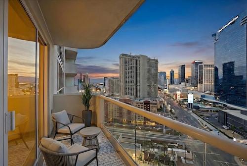 Deluxe Balcony Strip View MGM Signature