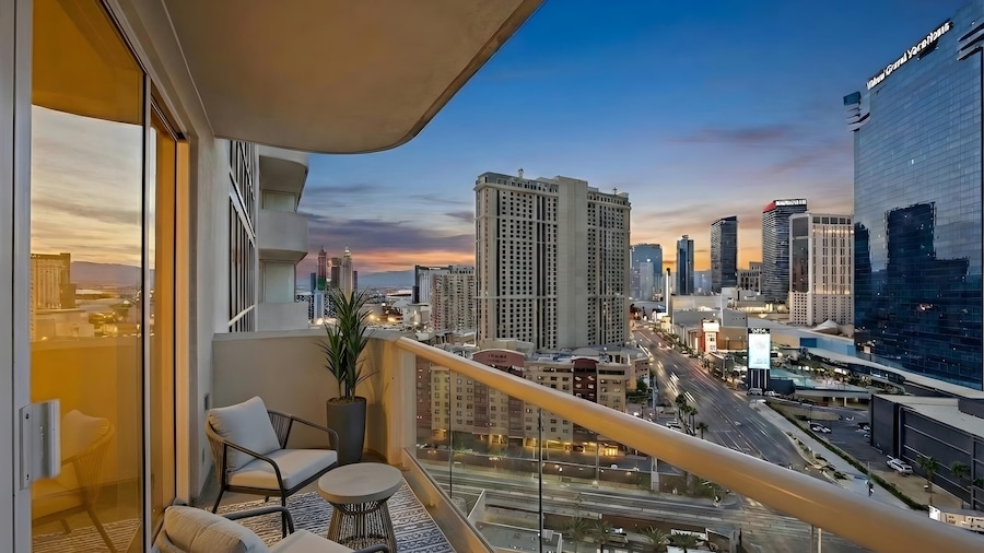 Deluxe Balcony Strip View MGM Signature