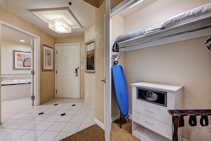 Luxury Studio Suite, 1 King Bed with Sofa bed, Kitchenette, City View | Premium bedding, in-room safe, desk, blackout drapes - Deluxe Balcony Strip View MGM Signature (Las Vegas)