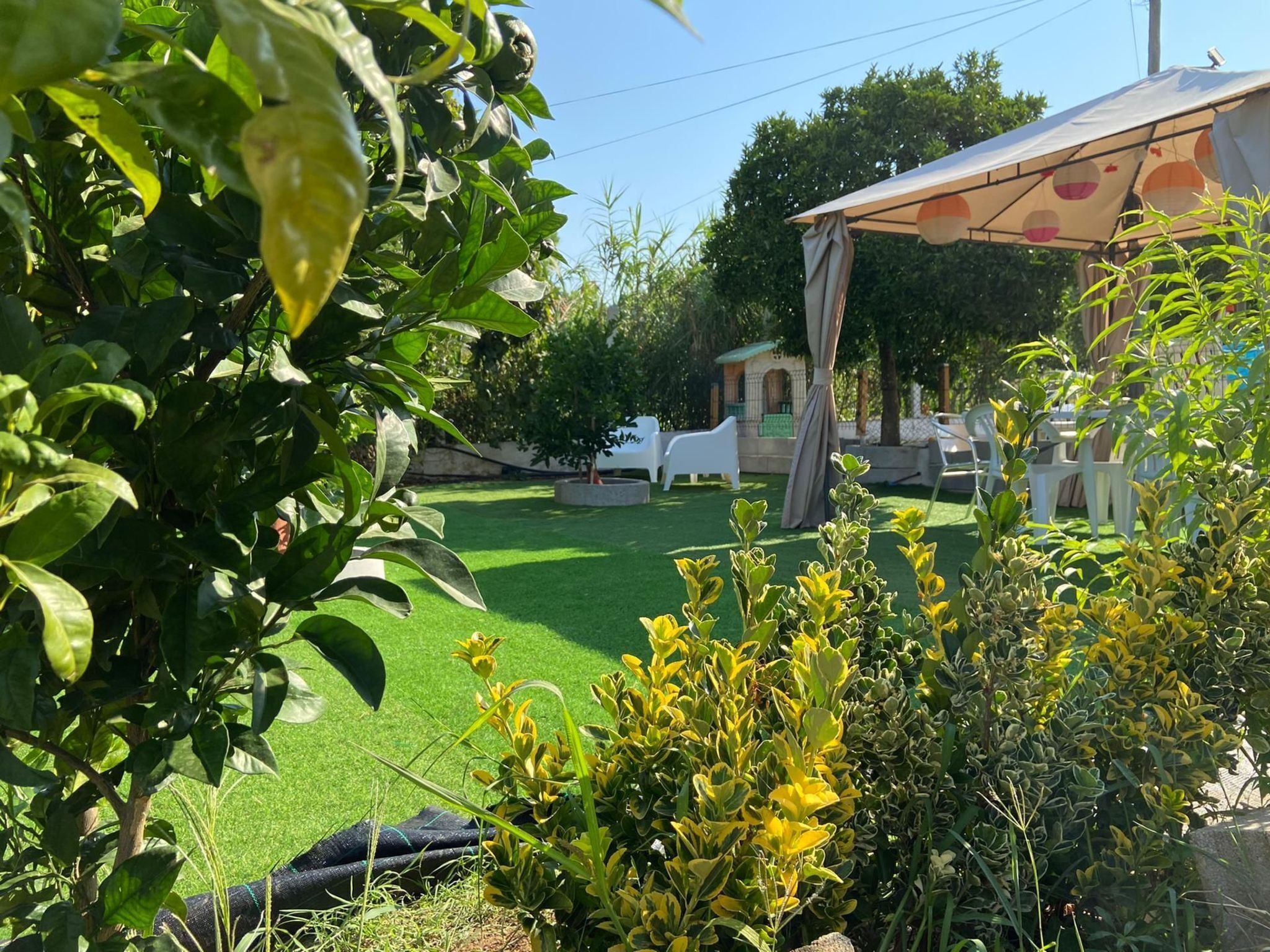 Enceinte de l’hébergement