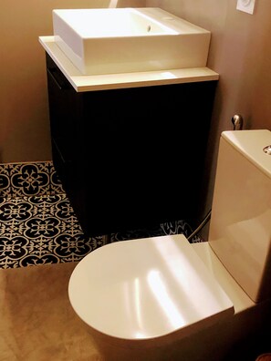 Shower, hair dryer, towels, soap - Studio 25 m2 near beaches and Montpellier (Villeneuve-lès-Maguelone)