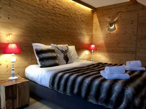 Bedroom - Chalet "Le Flocon Bleu" mit Blick auf das Wasser by Interhome (Gérardmer)