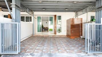 Façade de l’hébergement