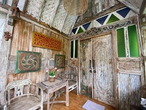 Classic Room, 1 Queen Bed | Terrace/patio - Wooden Cabin in Jimbaran (Jimbaran)