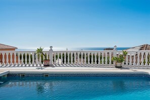 Pool - Sea View Villa of Angels  8BR Luxury Estate with Pool, Jacuzzi & Terraces Ref 20 (Las Lagunas de Mijas)