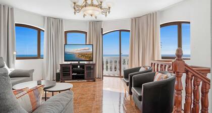 Sea View Villa of Angels 8BR Luxury Estate with Pool, Jacuzzi & Terraces Ref 20