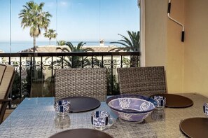Dining - Sea View Apartment with Pool by Costarentals- Ref 219 (Las Lagunas de Mijas)