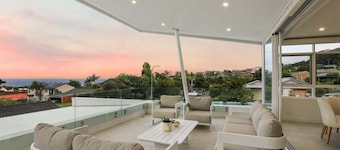 Villa Bianco | Luxe Coastal Sanctuary with Pool, Fire Pit & Games Room
