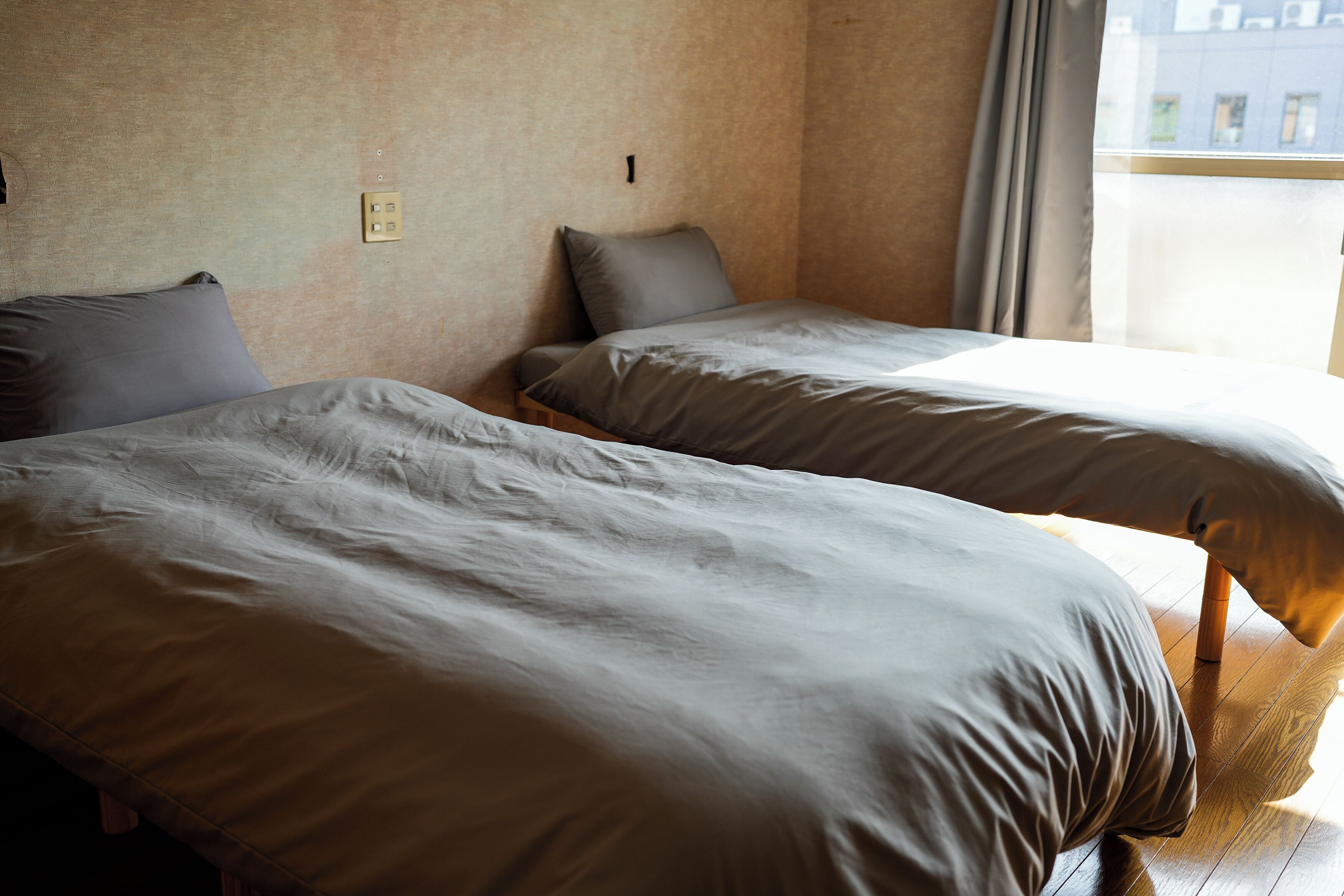3 habitaciones, internet y ropa de cama 