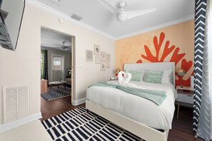 1 Schlafzimmer, Bügeleisen/Bügelbrett, Reisekinderbett, kostenloses WLAN