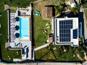 Aerial photography - Wohnung in Balestrate mit Schwimmbad und Meerblick by Interhome (Balestrate)