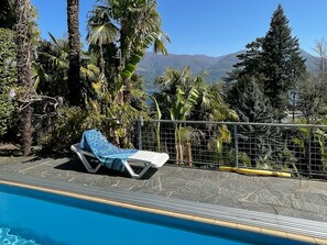 Pool - Casa Rustica oben by Interhome (Brissago)