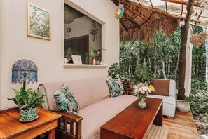 Shared Dormitory, 1 Bedroom, Garden View | Living room