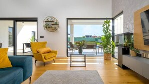 Villa, 6 Bedrooms, Private Pool | Living room - Lakeside Luxury Retreat in the Heart of Tushemisht (Buçimas)