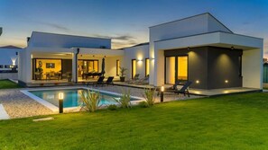 Villa, 6 Bedrooms, Private Pool | Exterior - Lakeside Luxury Retreat in the Heart of Tushemisht (Buçimas)