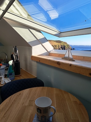 Dining - Popular Coastal Apartment with Sea Views Nolton Haven. Pet friendly. (Haverfordwest)