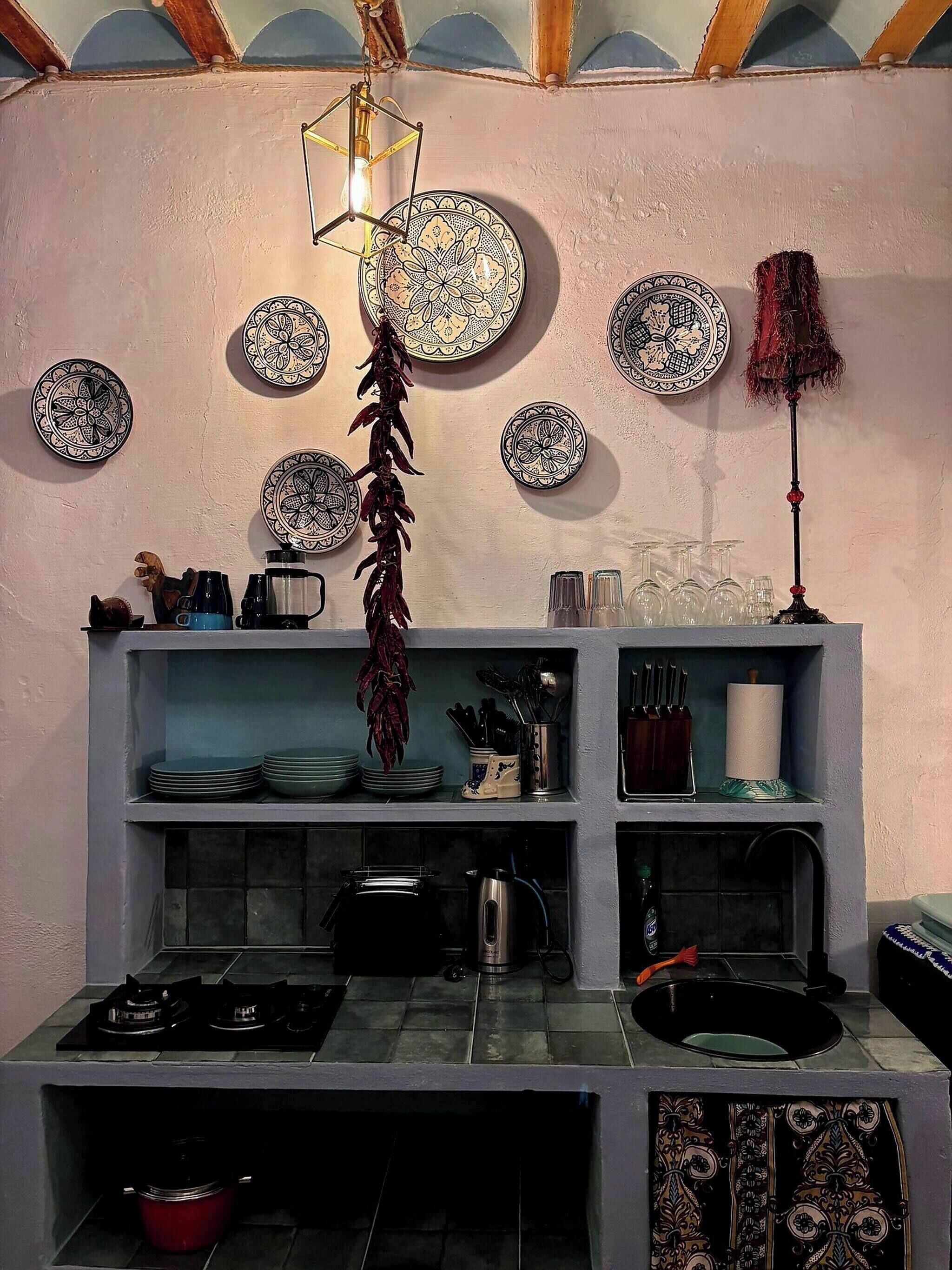 Casa, 1 habitación, fumadores, patio | Interior