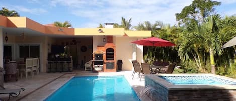 Villa, 3 Bedrooms, Smoking, Hot Tub | Pool