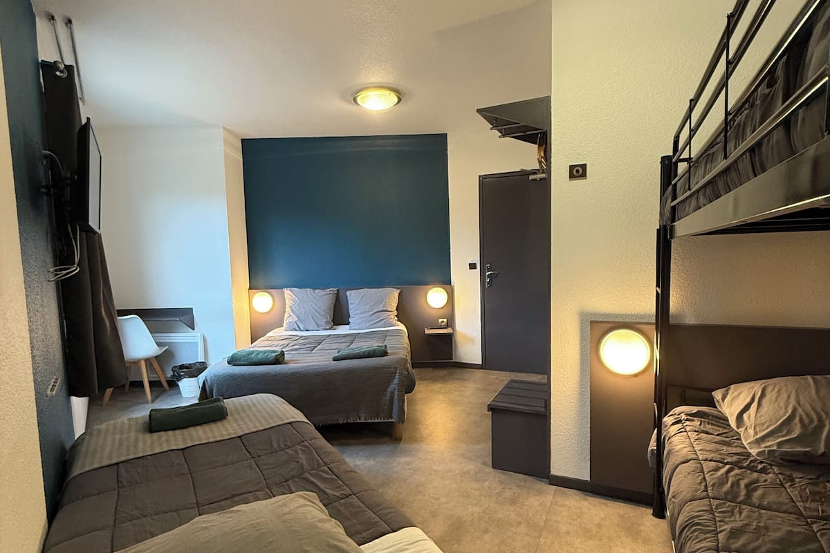 Familienzimmer | Schallisolierte Zimmer, kostenloses WLAN, Rollstuhlgeeignet