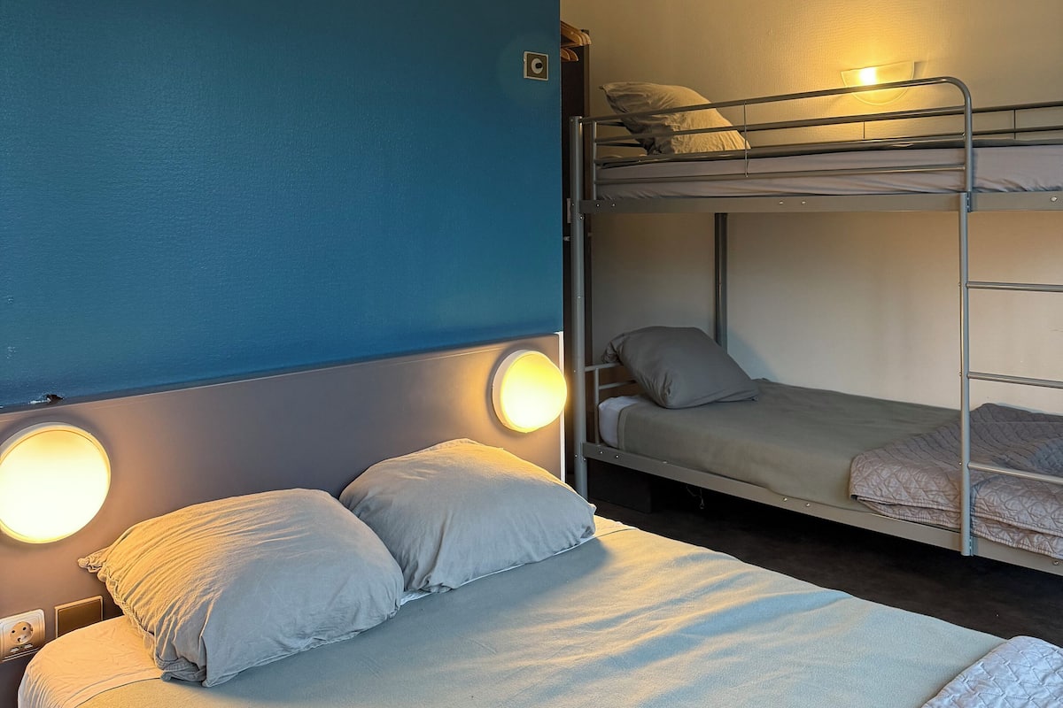 Chambres insonorisées, Wi-Fi gratuit